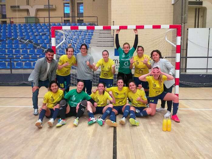 Formación habitual del Teldeportivo/TA.